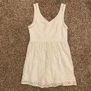 City Triangles White Cocktail Dress